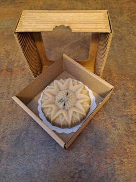 Mýdlo v dárkové krabičce - skořice s badyánem